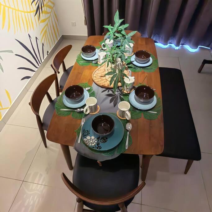 Alocasia Geniehome 3Br Free Wifi @ Utropolis Shah Alam Kültér fotó