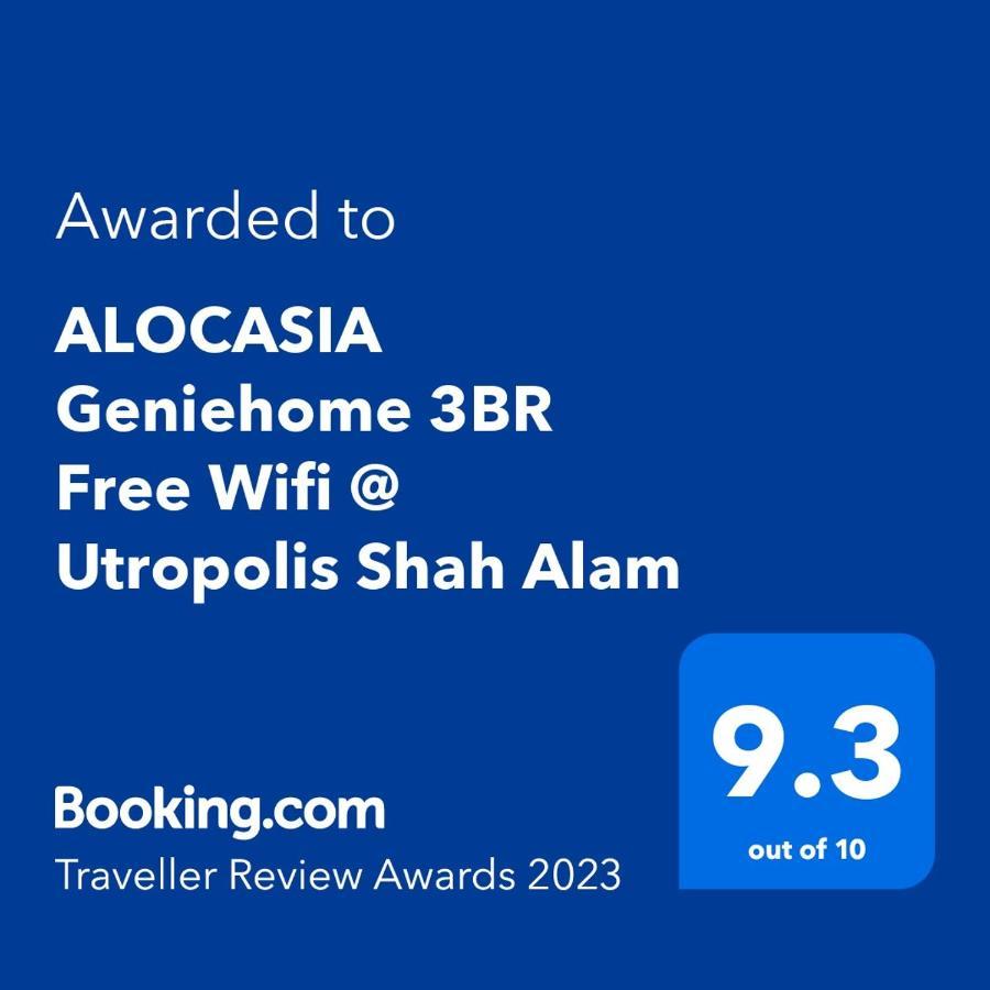 Alocasia Geniehome 3Br Free Wifi @ Utropolis Shah Alam Kültér fotó